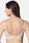 Enamor Padded Non Wired Full Coverage Sag Lift Bra - Almond Skin — thumbnail 3